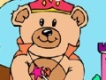 Princess Teddy Bear Online Coloring