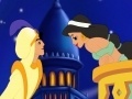 Princess Jasmine kisses Prince
