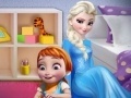 Elsa: Playing with baby Anna