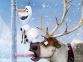 Puzzle Olaf y Sven Jugando