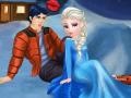Elsa and Ken kissing 