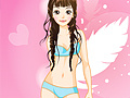 Pink Feather Dress Up