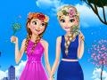 Elsa And Anna: Spring DressUp
