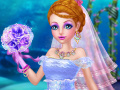 Mermaid princess wedding 