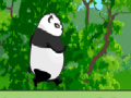 Running panda