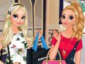 Elsa and Anna Go Shopping