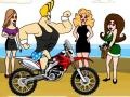 Johnny Bravo Beach Stunt