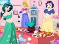 Pregnant Princess Party Clean Up