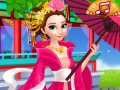 Elsa And Anna Chinese Dressup