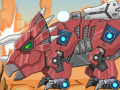 Toy war robot triceratops 