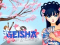 Geisha make up and dress up