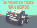 3D Monster Truck Skyroads
