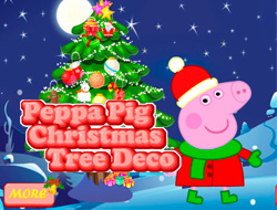 Peppa Pigクリスマスツリーデコ 