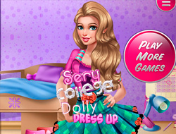 Sery College Dollyがドレスアップ 