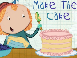 ケーキを作る 