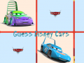 Guess Disney Cars
