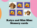 Kate and Mim Mim: Memory cards