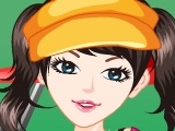 Golf girl dressup