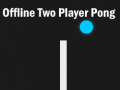 Offline Two Player Pong