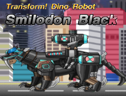 トランスフォーム！ Dino Robot Smilodon Black 