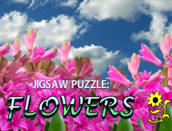 ジグソーパズル：花 