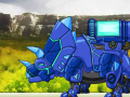 Combine! Dino Robot 2 Triceratops Blue plus