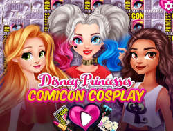 ディズニープリンセスコミックコンコスプレ 
