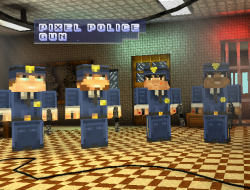 ピクセル警察銃 