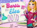 Barbie and Elsa OOTD