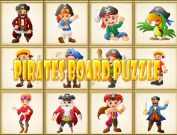 海賊団のボードパズル 