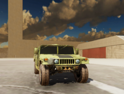 軍用車両の運転 