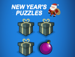 新年のパズル .
