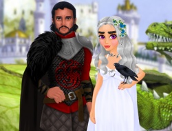 ドラゴンクイーンウェディングドレス 