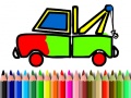 Back To School: Truck Coloring