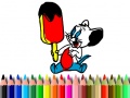 Back To School: Mouse Coloring