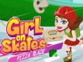 Girl on Skates Pizza Blaze