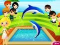 Play with dolphins