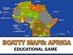 Scatty Mapsアフリカ 