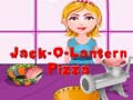 Jack-O-Lantern Pizza