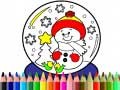 Back To School: Christmas Coloring Book