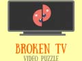 Broken TV Video Puzzle