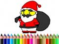 Back To School: Santa Claus Coloring