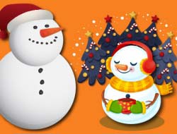 重力雪だるまクリスマス 