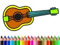 Back To School: Music Instrument Coloring Book