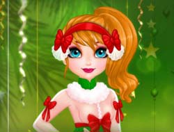 クリスマスファッションのためのプリンセスバトル 