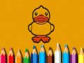Back To School: Ducks Coloring Book