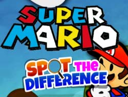 スーパーマリオは違いを見つける 