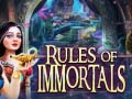 Rules of Immortals