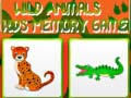 Wild Animals Kids Memory game