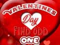 Valentines Day Find Odd One